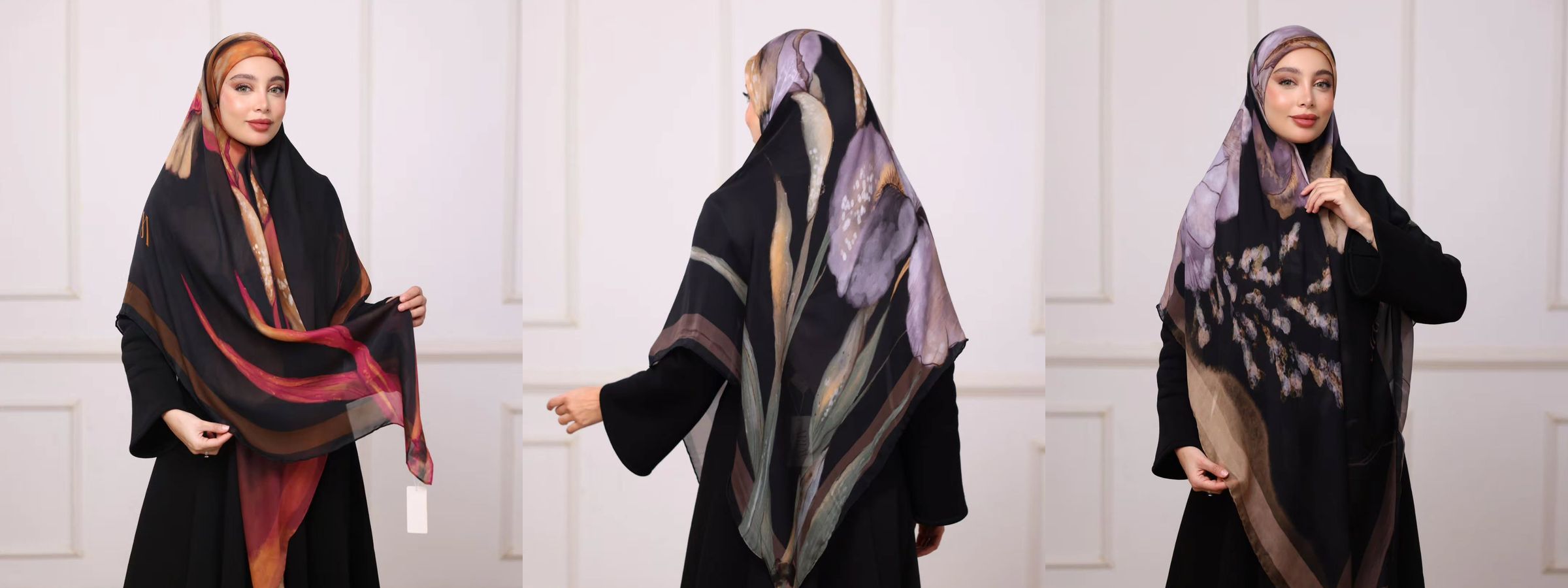 ARIM pure silk scarves